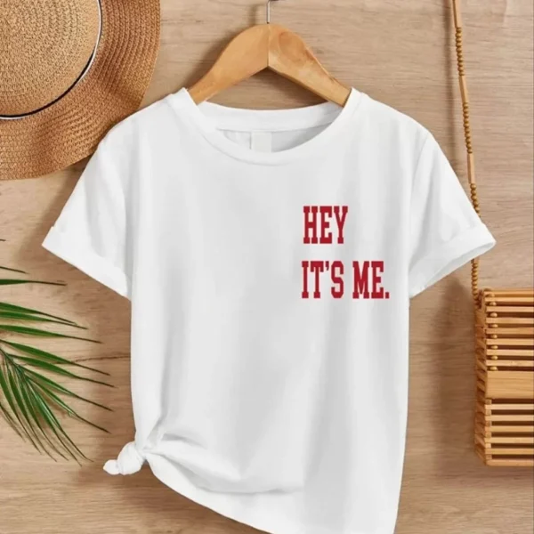 Çocuk Unisex Baskılı T-Shirt - Beyaz
