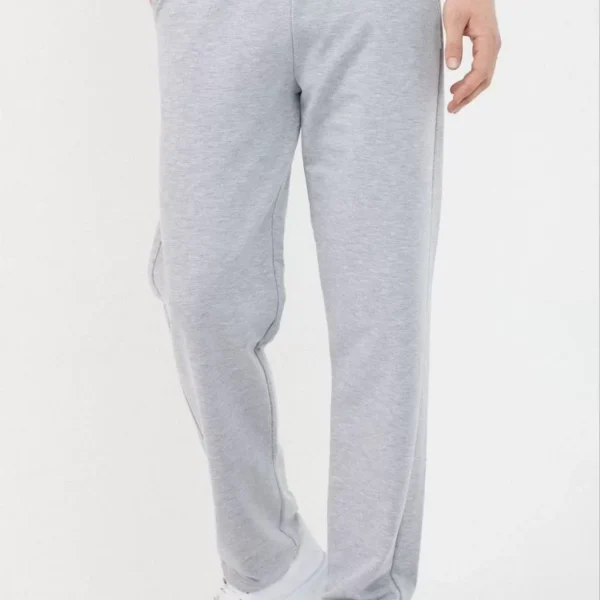 Üç İplik Basic Eşofman Pantolon - Gri