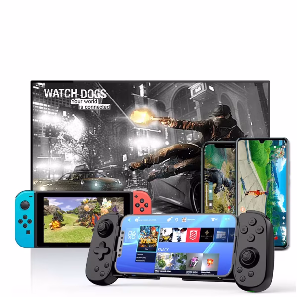 D7 Telefon Tablet Switch Dönüştürücü Bluetooth Oyun Kolu Gamepad
