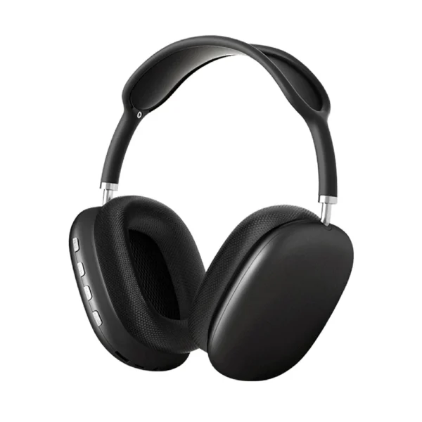 P9 Hi-Fi Ses Kalitesi Ayarlanabilir ve Katlanabilir Kulak Üstü Bluetooth Kulaklık - Siyah