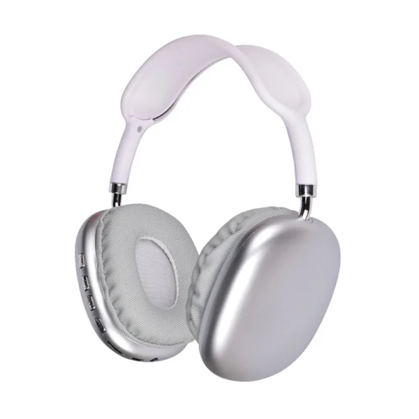 P9 Hi-Fi Ses Kalitesi Ayarlanabilir ve Katlanabilir Kulak Üstü Bluetooth Kulaklık - Beyaz